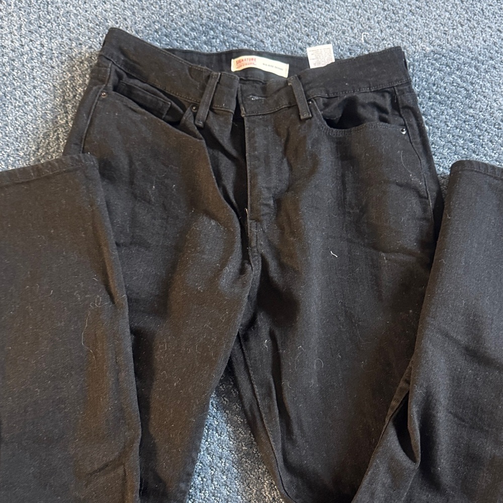 Signature by Levi Strauss black Denim Jeans